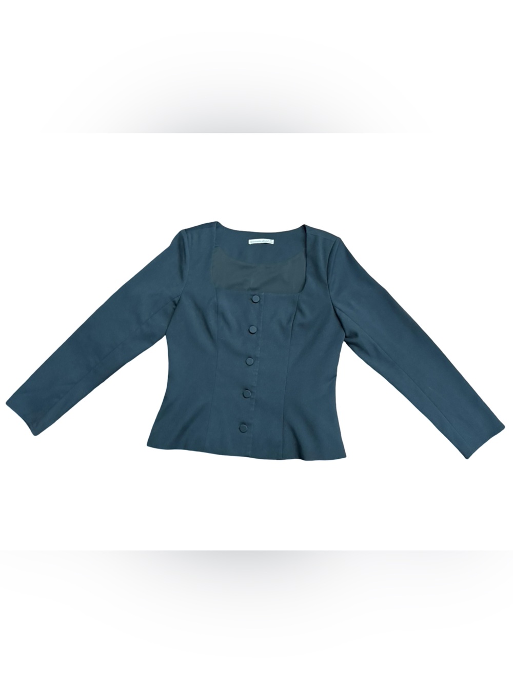 Abercrombie & Fitch Suiting Button Down Long Sleeve Top